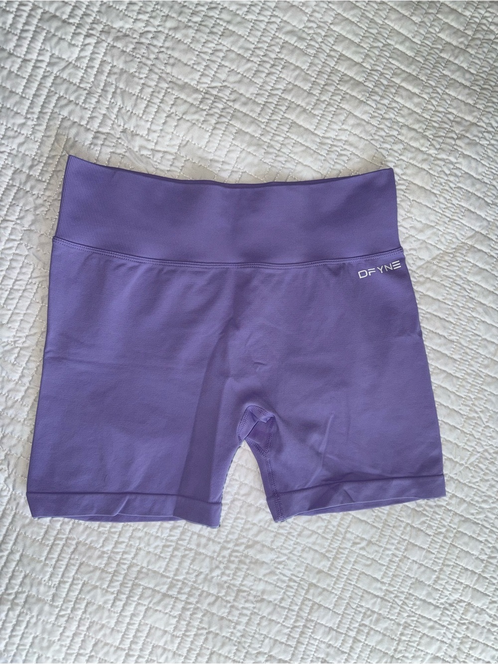 DFYNE Purple Performance Bike Shorts